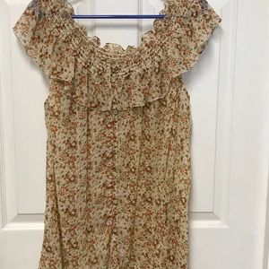 Old Navy Floral Top XXL